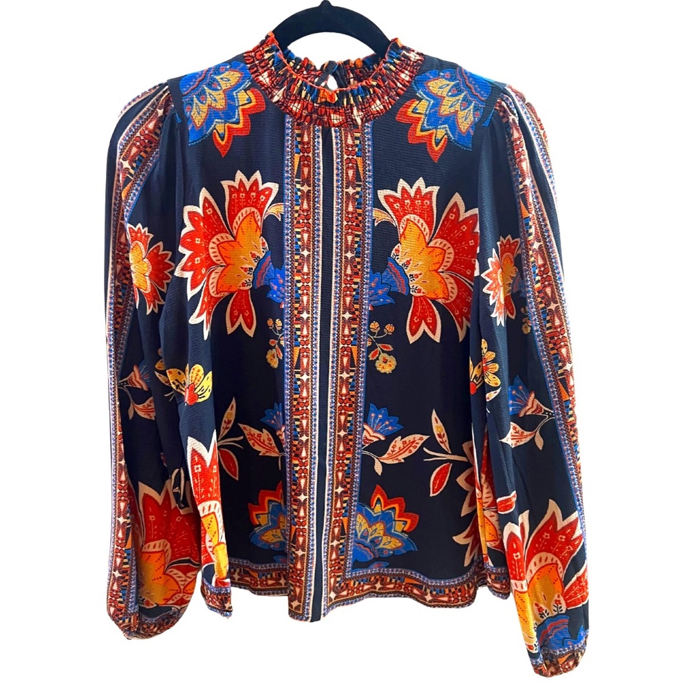VICI Floral Blouse Women SIZE Small
